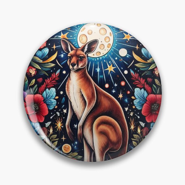 Item preview, Kangaroo Spirit Tarot Deck Collection Apparel and Home Décor  designed and sold by Compass and a Camera.
