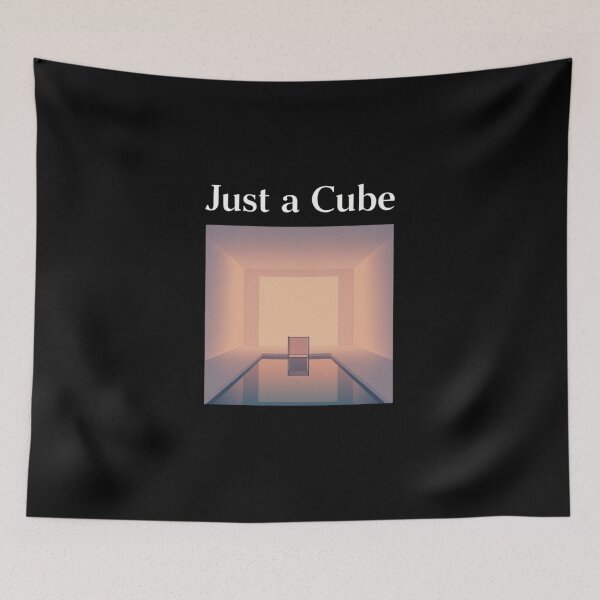 Item preview, Just a Cube Surreal Minimal Scene designed and sold by RED-MOUSE.