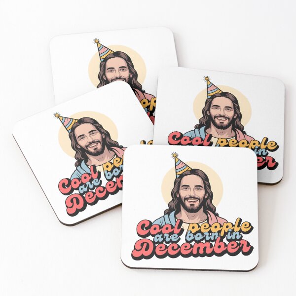Item preview, Cool People Born In December T-Shirt | Funny Jesus Party Hat Birthday Meme | Holiday Gift designed and sold by Pixie Bloom.