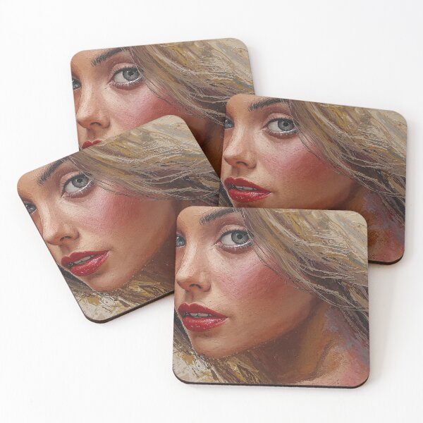 Item preview, Soft Gaze Portrait – Elegant Feminine Art designed and sold by NIVEX.