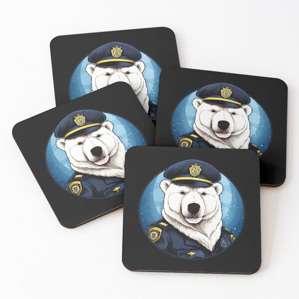 Item preview, Polar Bear Police designed and sold by Soulskier.