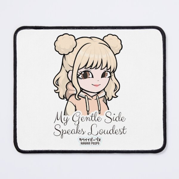 Item preview, Pastel Power Crew Kawaii Design – Soft Girl Aesthetic Design with Quiet Power Quote designed and sold by P-L-Sardines.