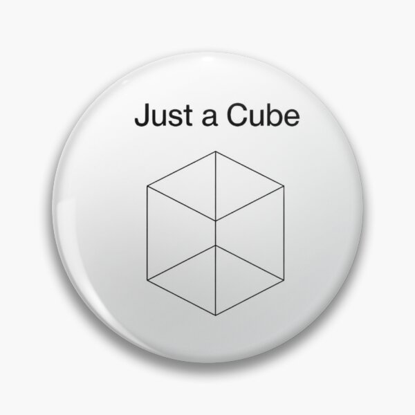 Item preview, Just a Cube Minimal Line Art designed and sold by RED-MOUSE.
