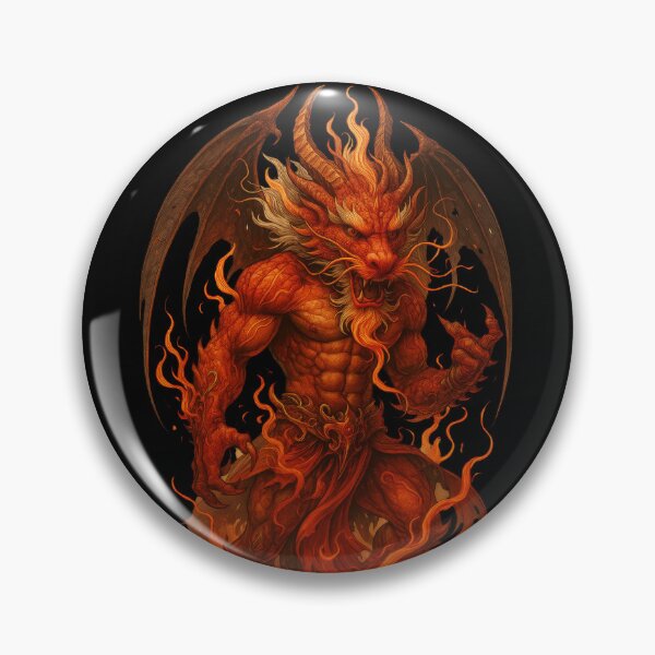 Item preview, Infernal Fire Demon Overlord designed and sold by Daagath.