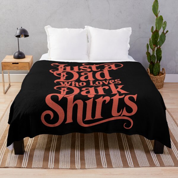 Item preview, DAD Loves Dark Shirts: Vintage Typography Design designed and sold by cabana.space.