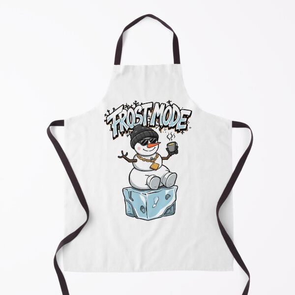 Item preview, Chill Snowman – Frost Mode Relaxed Winter Christmas Art designed and sold by MiszungART.