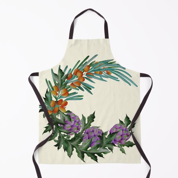 Item preview, Sea Buckthorn and Artichoke designed and sold by Art_By_Wing.