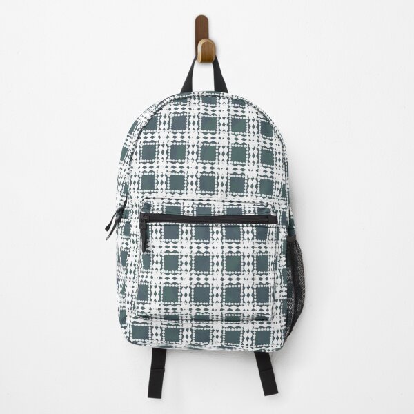 Item preview, Aesthetic Vintage Dot-Checkered Lattice Weave Geometric Grid Pattern designed and sold by PVTCreations.
