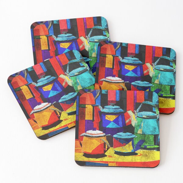 Item preview, Abstract teapots designed and sold by kinpirks.
