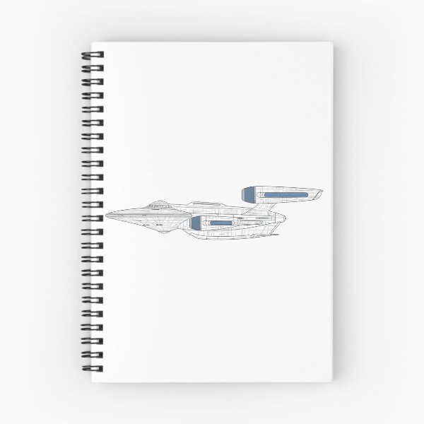Item preview, Starship Dauntless Refit Drawing designed and sold by DauntlessMerch.