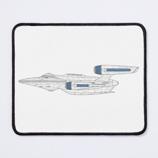 Item preview, Starship Dauntless Refit Drawing designed and sold by DauntlessMerch.