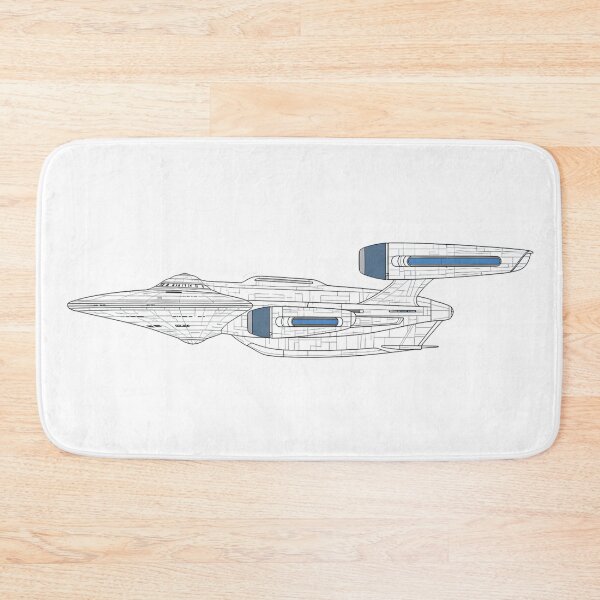 Item preview, Starship Dauntless Refit Drawing designed and sold by DauntlessMerch.