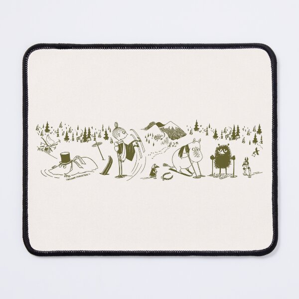 Item preview,  Olive Mymble Moomintroll Stinky Skiing Winter Sports Games designed and sold by MoominStore.