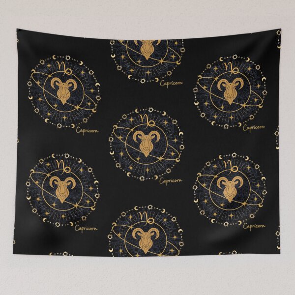 Item preview, Capricorn Constellation Sign- Minimalistic Essential Gift designed and sold by AtushaSpark.