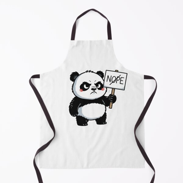 Item preview, Grumpy Panda Says Nope. Cute But Angry Panda Fierce Little Bear. designed and sold by ZyVoAli.