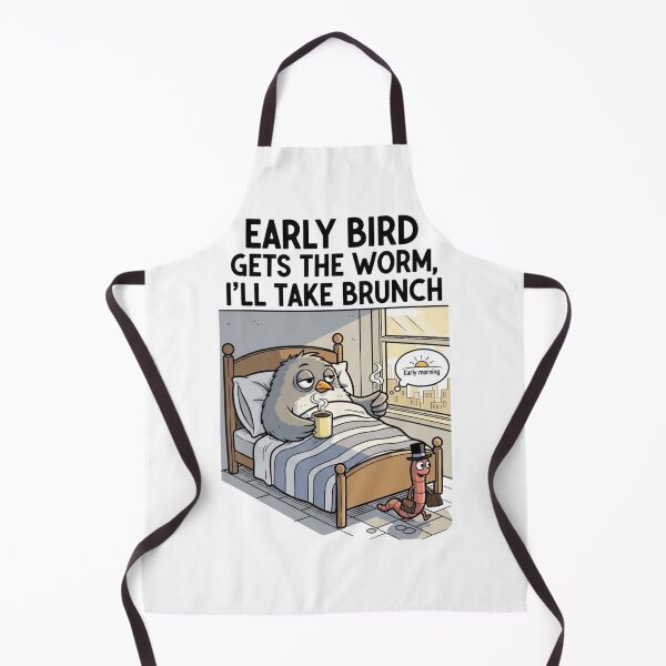 Item preview, Early bird gets the worm, I'll take brunch designed and sold by FitEnvy.