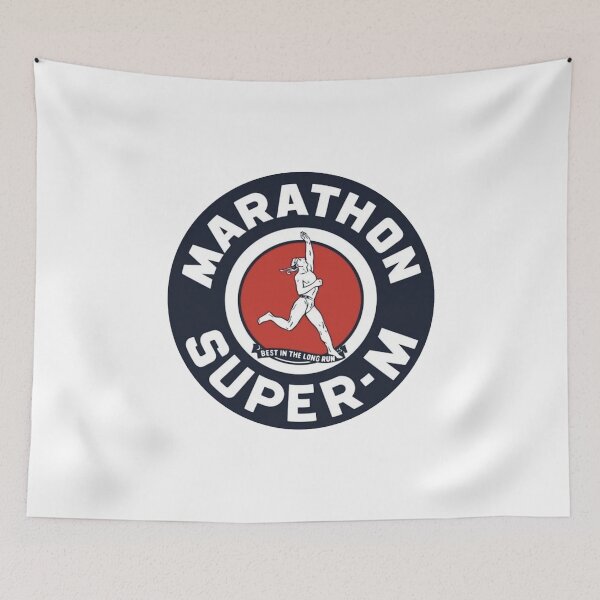 Item preview, Marathon SUPER-M Logo designed and sold by WhiteShirtGuy.