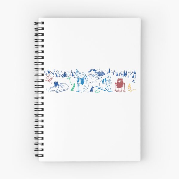 Item preview,  Colour Mymble Moomintroll Stinky Skiing Winter Sports Games designed and sold by MoominStore.