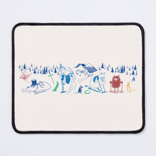 Item preview,  Colour Mymble Moomintroll Stinky Skiing Winter Sports Games designed and sold by MoominStore.