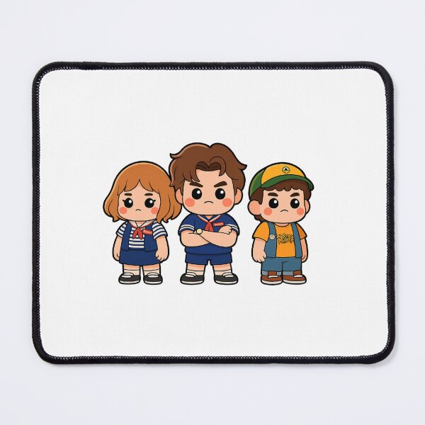 Item preview, Stranger Things Netflix Kawaii Steve, Dustin, Robin designed and sold by AntonioJ8.