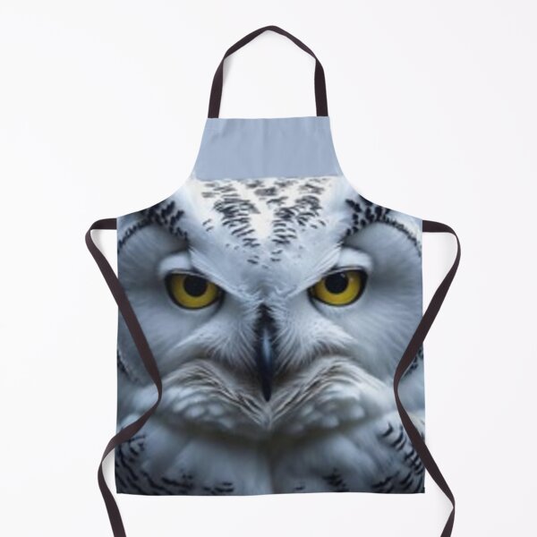 Item preview, Snowy Owl — Majestic Close-Up intense view designed and sold by Afridi Art House.