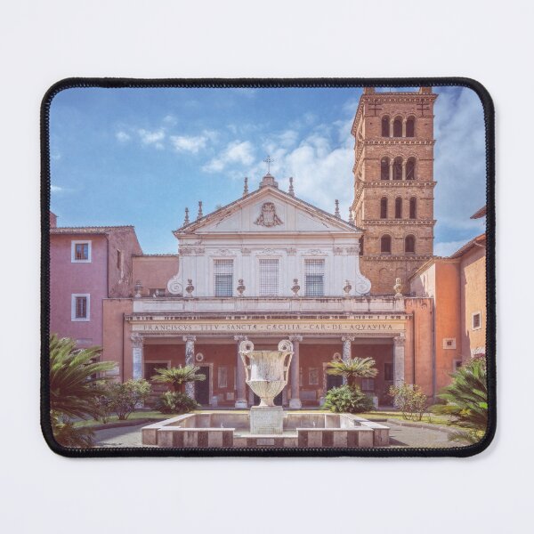 Item preview, St Cecilia Facade Rome Italy designed and sold by PhotoArt by Joan Carroll.