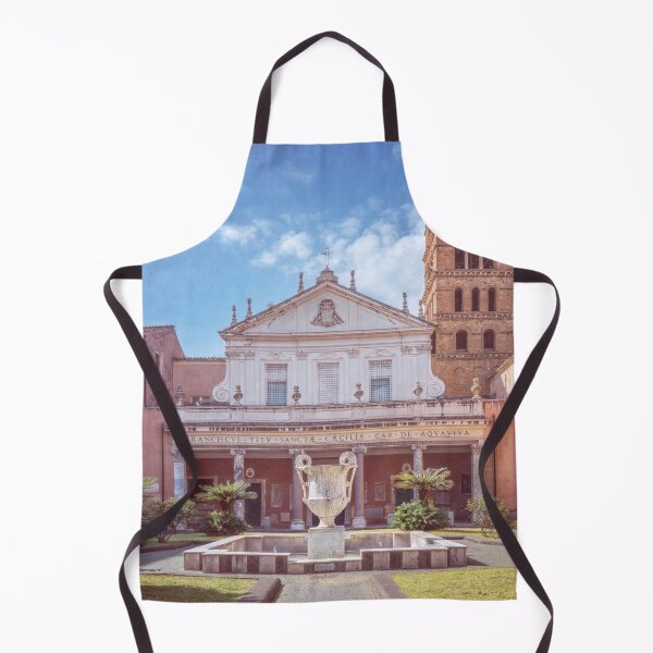 Item preview, St Cecilia Facade Rome Italy designed and sold by PhotoArt by Joan Carroll.