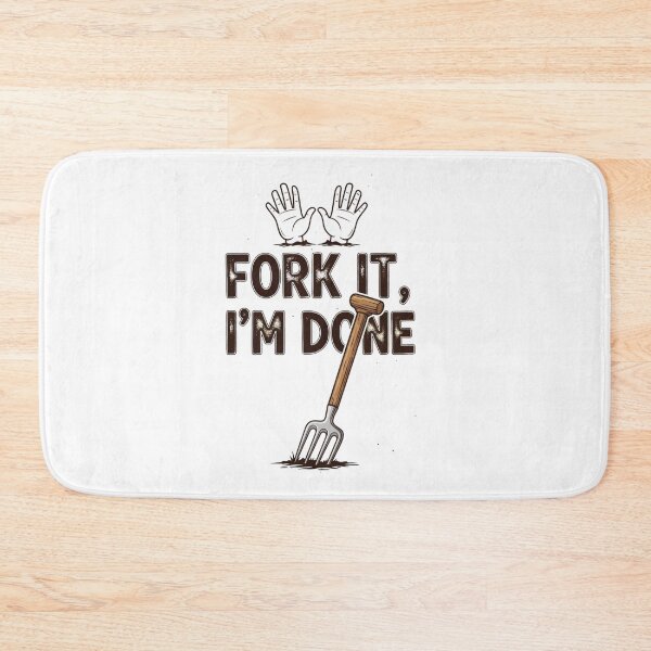 Item preview, Fork it, I'm done designed and sold by FitEnvy.