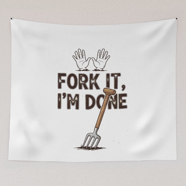 Item preview, Fork it, I'm done designed and sold by FitEnvy.