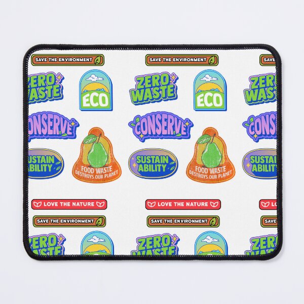 Item preview, Eco Warrior Zero Waste Sticker Pack designed and sold by CapriCreatives.