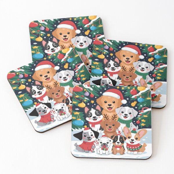 Item preview, Cute Christmas Puppies Holiday Winter Design designed and sold by Tamarage.