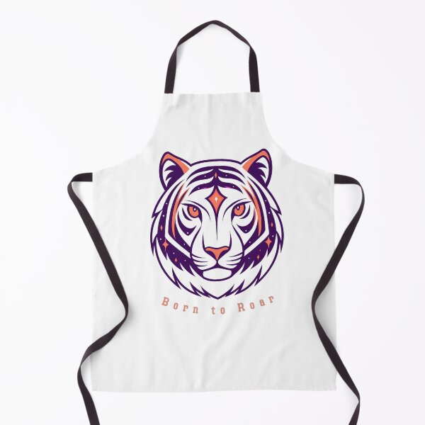 Item preview, Cosmic Tiger Spirit – Neon Tribal Tiger Head T-Shirt designed and sold by Mousy17.