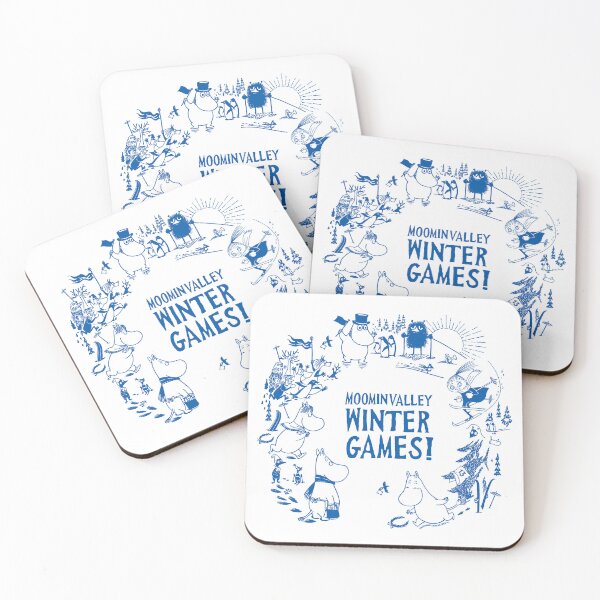 Item preview,  Moominvalley Winter Games! Moomintroll Running designed and sold by MoominStore.