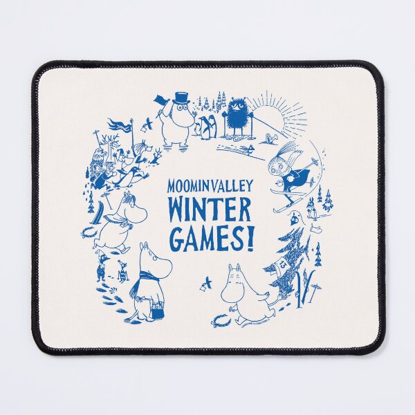 Item preview,  Moominvalley Winter Games! Moomintroll Running designed and sold by MoominStore.