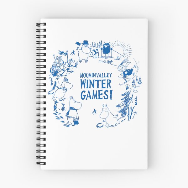 Item preview,  Moominvalley Winter Games! Moomintroll Running designed and sold by MoominStore.