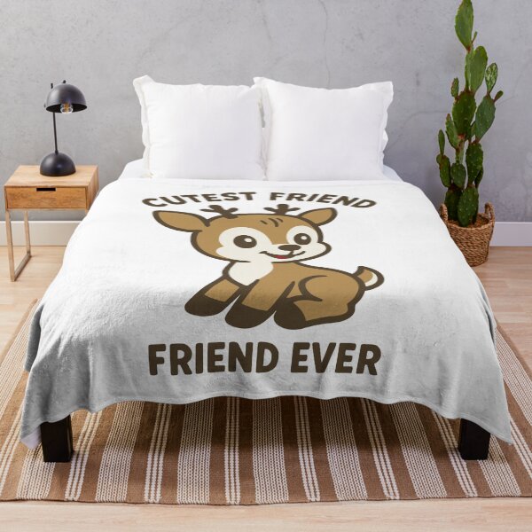 Item preview, Cutest Friend Ever Deer designed and sold by SnappyPNG.
