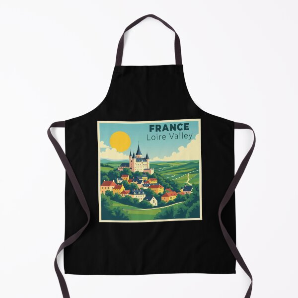 Item preview, A Nostalgic Classic Travel Poster – France Loire Valley designed and sold by Blok45.