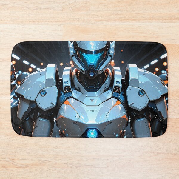 Item preview, High Tech Anime Female Mech Soldier In Armor designed and sold by BorgSpareParts.