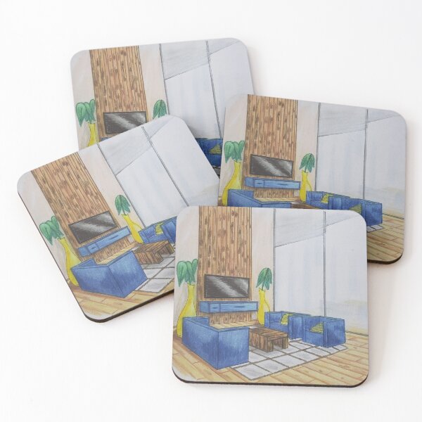 Item preview, Living Room hand-drawn designed and sold by KaterinBurgos.