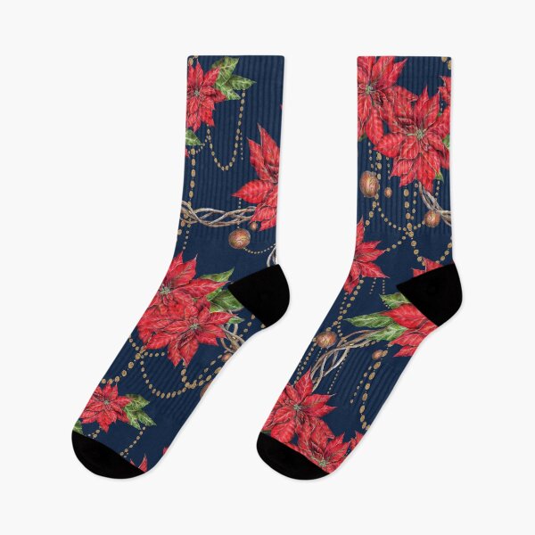 Artikelvorschau, Rote Weihnachtssternblume entworfen und verkauft von Art_By_Wing.