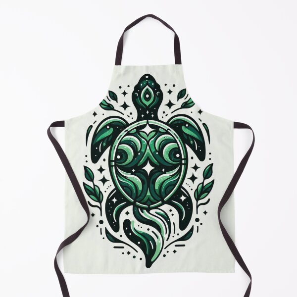 Item preview, Celestial Sacred Geometry Sea Turtle Illustration designed and sold by BigBlueArt.