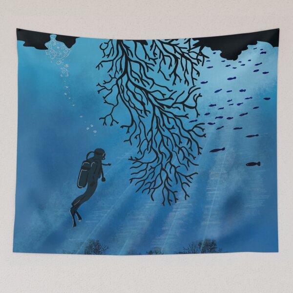 Item preview, Scuba diving - Ocean vibes designed and sold by Aurealis Creatief.
