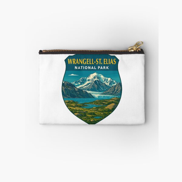 Item preview, Wrangell–St. Elias Alaska Mountain Sticker designed and sold by Ismeal Von.