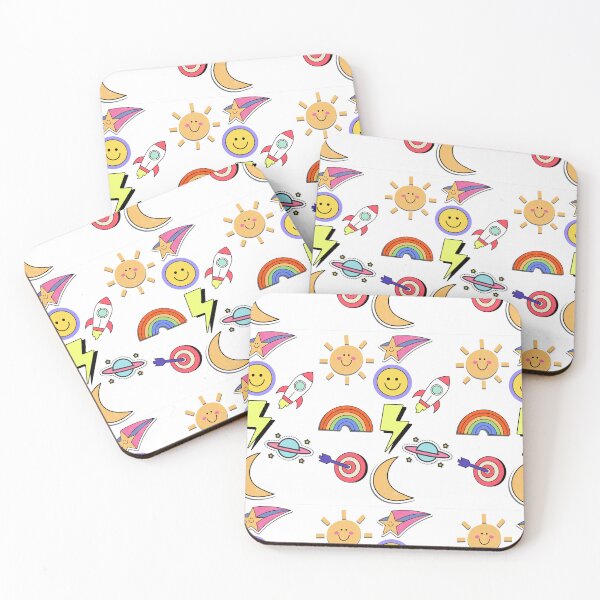 Item preview, Celestial Doodle Dreams – Cute Space Sticker Pack of 9 designed and sold by CapriCreatives.