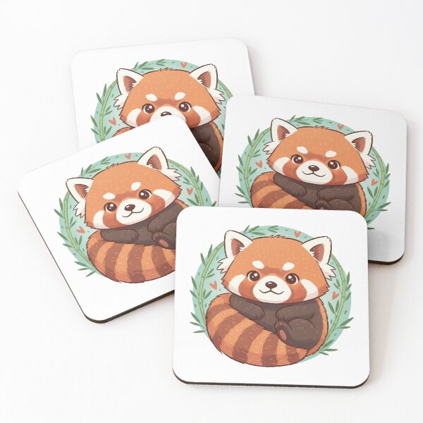 Item preview, Bamboo Snuggles: Adorable Red Panda Cub designed and sold by Christian Adieze.
