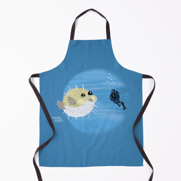 Item preview, A puffer fish with strong spines designed and sold by Aurealis Creatief.