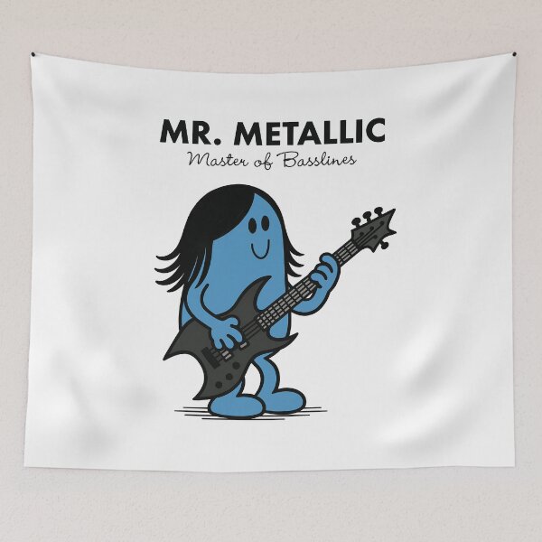 Item preview, MR. METALLIC designed and sold by The Unique Geek.