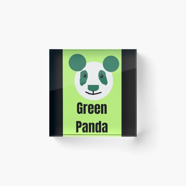 Item preview, GREEN PANDA designed and sold by GrindWardrobe.