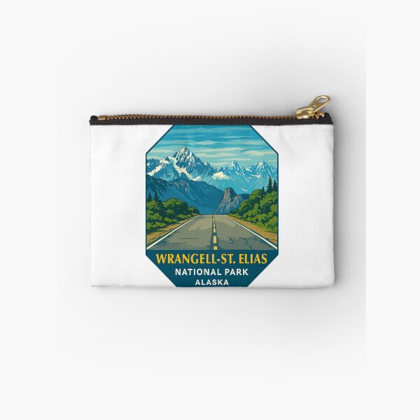 Item preview, Wrangell–St. Elias Alaska Mountain Sticker designed and sold by Ismeal Von.