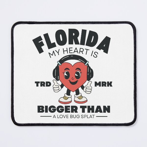 Item preview, Florida: bigger than a love bug splat designed and sold by Peerless-Prime.